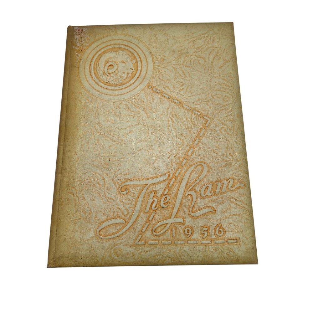 Vintage 1956 Ram Yearbook Madison High School Nashville Tennessee